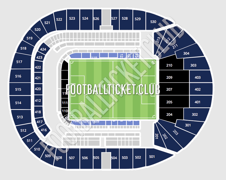 Tottenham Hotspur FC Match Tickets in Tottenham Hotspur Stadium
